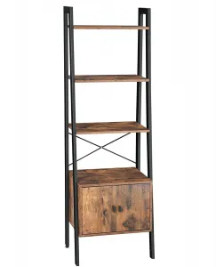 SONGMICS Regál 4 police skrinka industriálny 56x172 cm