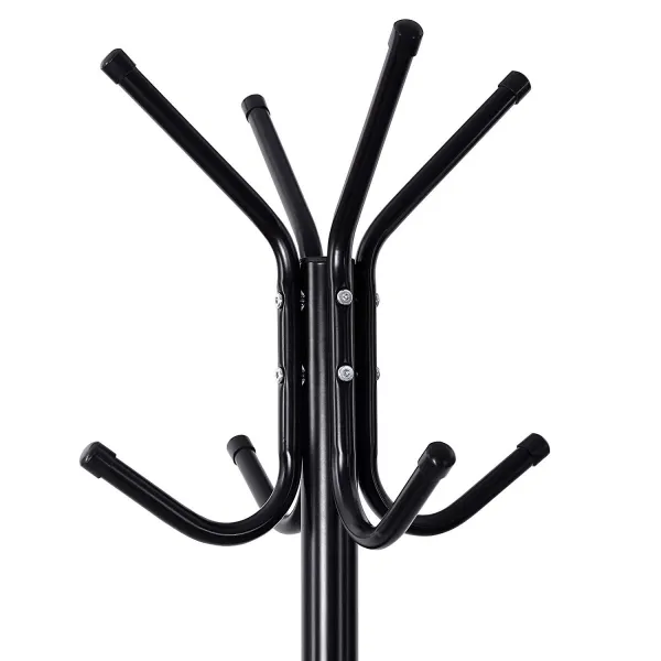 SONGMICS Štýlový kovový vešiak na kabáty 176 cm