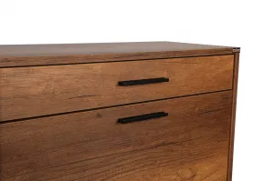 Hanah Home Botník Doel 75x128 cm orech
