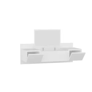 Kalune Design Toaletný stolík ZAKKUM 100 cm biely