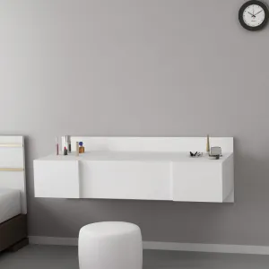 Kalune Design Toaletný stolík ZAKKUM 100 cm biely