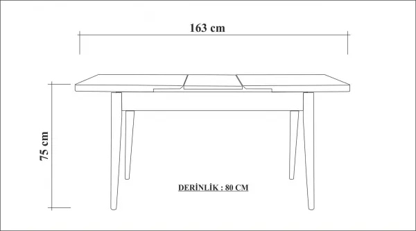 ASIR Jedálenský set VINA orech, béžová