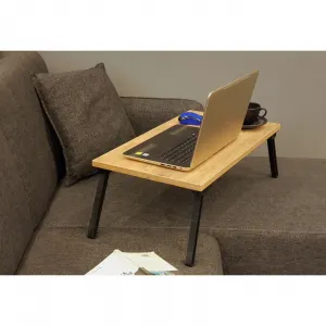 Hanah Home Stojan na notebook Gusto borovica/čierny