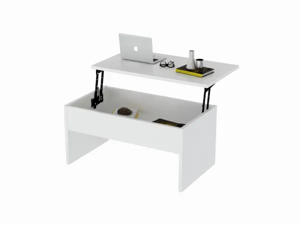 Hanah Home Konferenčný stolík Akilli biely
