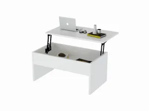 Hanah Home Konferenčný stolík Akilli biely