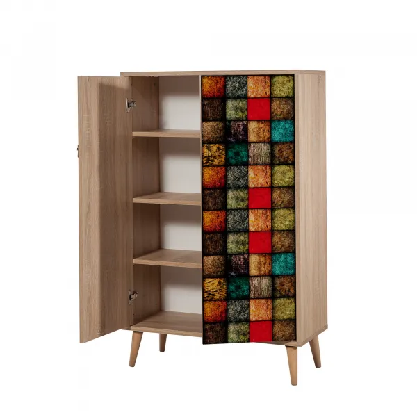 Hanah Home Komoda Multibox 80 cm viacfarebná