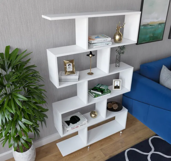 Hanah Home Regál Nilufer biely