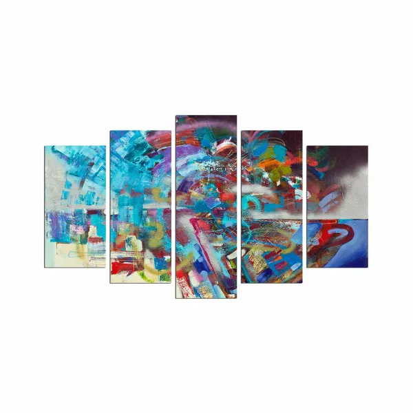 Hanah Home Viacdielny obraz Blue Life 110x60 cm