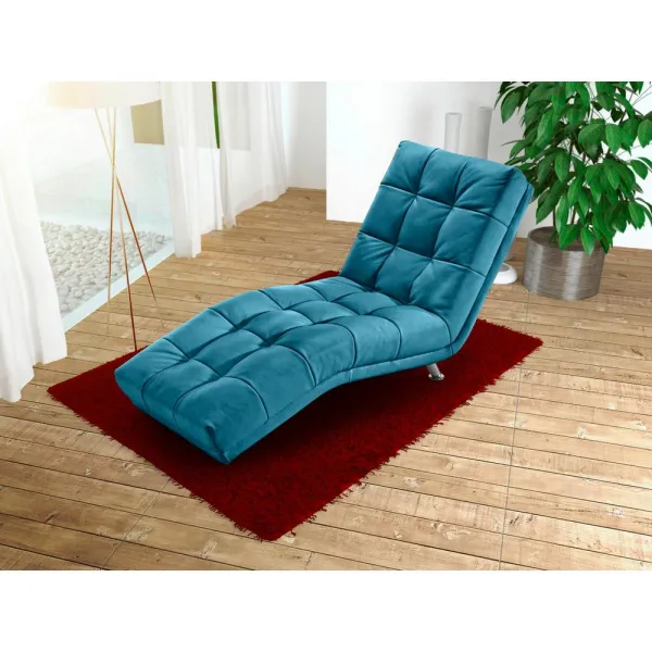 Relaxačné ležadlo Isabella, tyrkysové