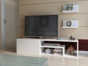 Hanah Home Obývacia stena Zeplin biela
