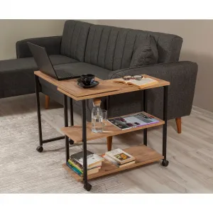 Hanah Home Odkladací stolík Melin borovica atlantická