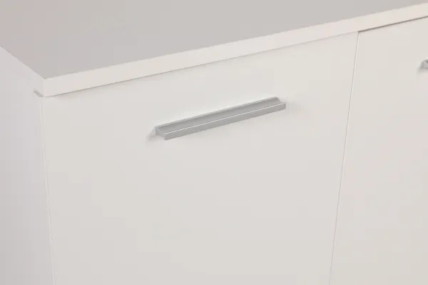ASIR Skriňa na topánky DOORS 3+2, biela