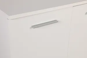 ASIR Skriňa na topánky DOORS 3+2, biela
