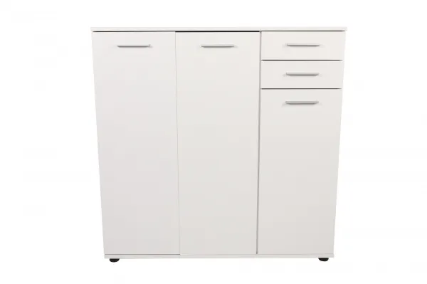 ASIR Skriňa na topánky DOORS 3+2, biela