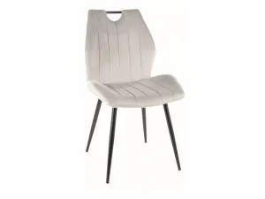 Signal Jedálenská stolička ARCO | Velvet Farba: Curry / Bluvel 68