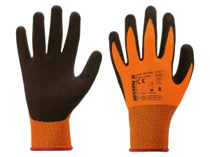 Parkside® Dámske/Pánske pracovné rukavice (8, oranžová/čierna/červená)