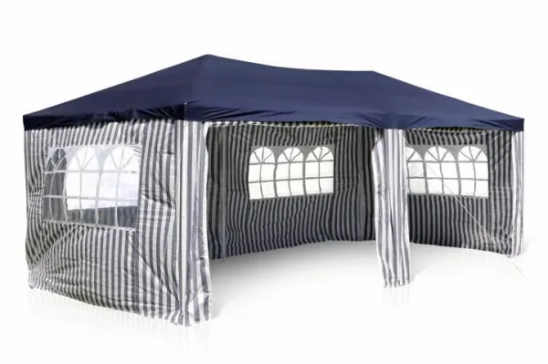 Garthen 1612 Záhradný párty stan 3 x 6 m, modrý