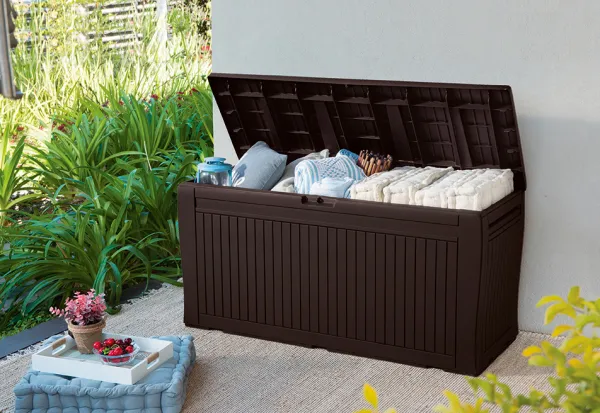 Keter Úložný box Comfy hnedý 270 l