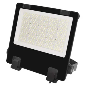 LED reflektor AVENO čierny, 200W neutrálna biela