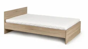 HALMAR Drevená posteľ Lima 90x200 jednolôžko dub sonoma