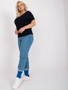 Blouse-RV-BZ-7832.57-navy blue