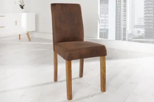 Jedálenská stolička 4 ks HEKTOR Dekorhome Hnedá
