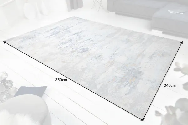 LuxD Dizajnový koberec Jakob 240x160 modrý