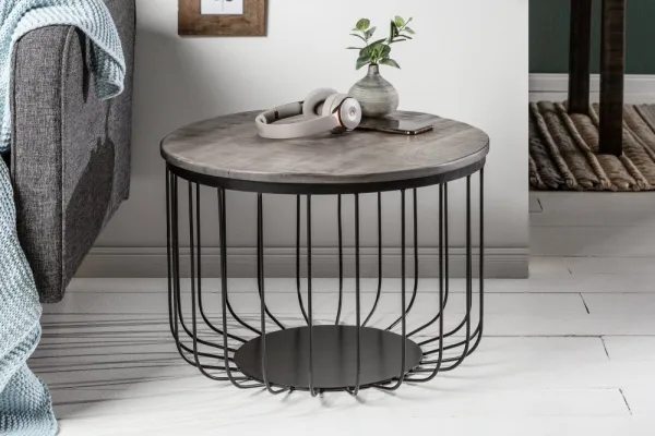 LuxD Konferenčný stolík Unity Loft 56cm mango