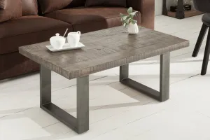 LuxD Konferenčný stolík Thunder II 100 cm mango