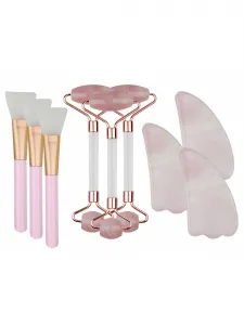 ETANI Darčeková sada Jade roller – masážny valček Jadeit, Gua-Sha kameň a špachtľa na krém Počet kusov: 1 kus