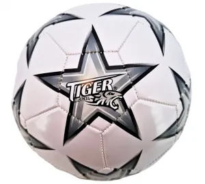 STAR TOYS - Futbalová lopta Soccer Club sivá veľkosť 5