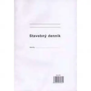 Igaz 949 Stavebný denník, A4, 83 listov, samoprepis, číslovaný