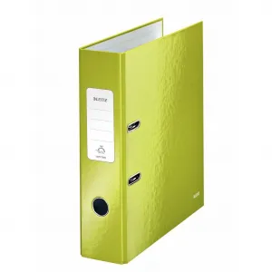 Leitz WOW 180° pákový zakladač A4 8 cm zelený