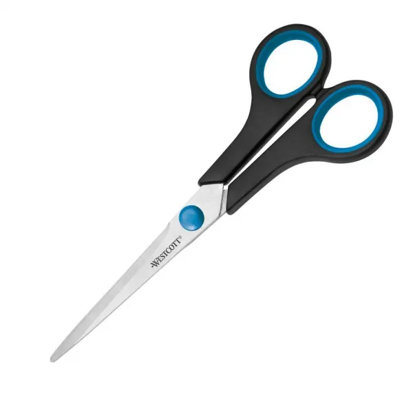 Acme Westcott Nožnice Westcott Easy Grip 18cm modro-čierne