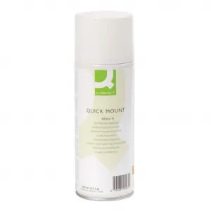 Lepidlo v spreji Q-CONNECT Quick Mount 400ml nepermanentné