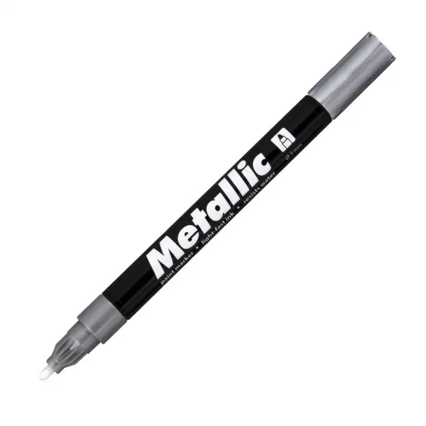Lakový popisovač Centropen 9220 strieborný