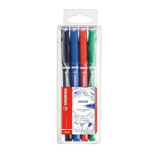 Stabilo 189 čierna sada 4 ks