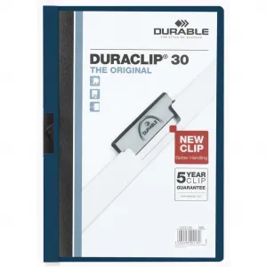 Durable Obal s klipom DURACLIP Original 30 polnočná modrá