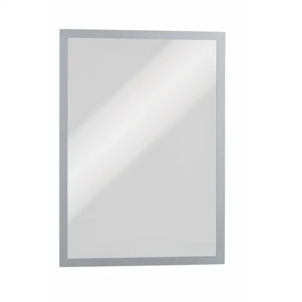 Durable Samolepiaci DURAFRAME A4 strieborný