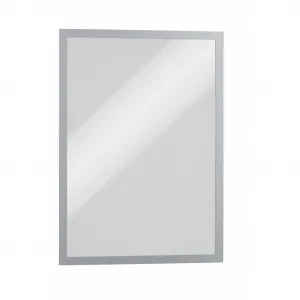 Durable Samolepiaci DURAFRAME A4 strieborný