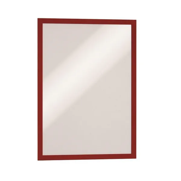 Durable Samolepiaci DURAFRAME A3 červený