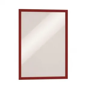 Durable Samolepiaci DURAFRAME A3 červený