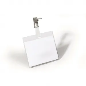 DURABLE Visačka so štipcom horizontálna DURABLE 90x60mm 25ks (DU800319)