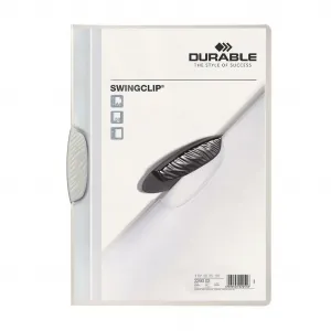 Durable Obal s klipom SWINGCLIP biely
