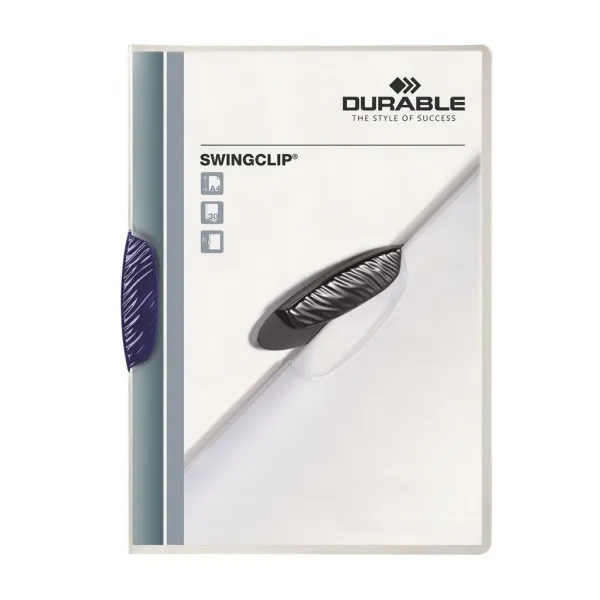 Durable Obal s klipom SWINGCLIP tmavomodrý