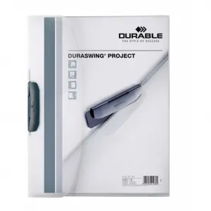 Durable Obal s klipom DURASWING PROJECT grafitový