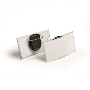 DURABLE Visačka oblá akrylová DURABLE 75x40mm 25ks (DU812419)