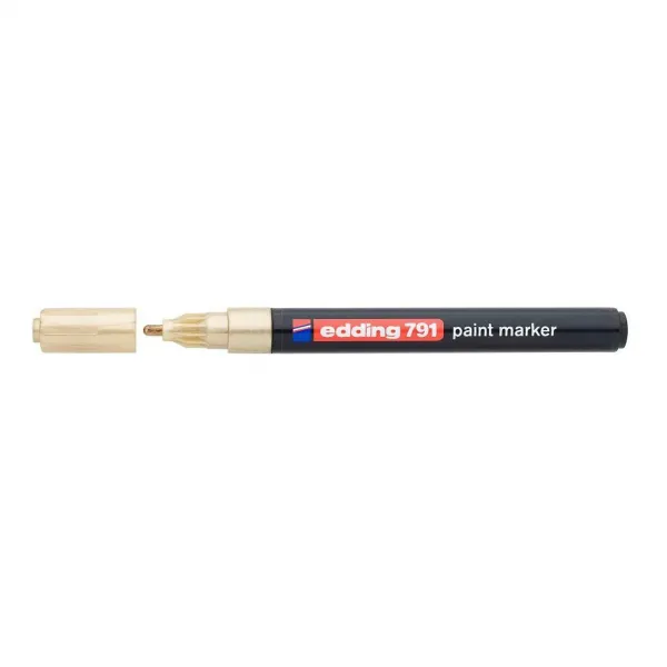 Lakový popisovač edding 791 zlatý