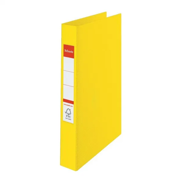 Esselte Vivida Standard krúžkový zakladač 4 krúžky 4,2 cm A4 žltý