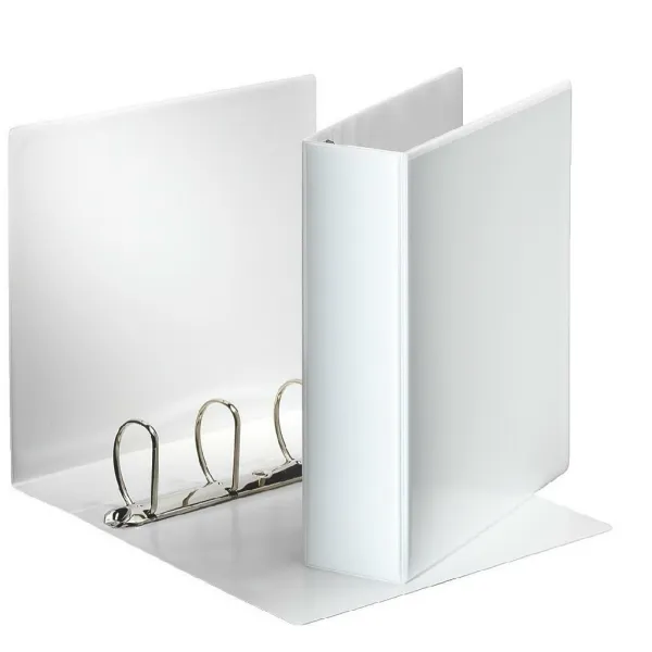 Esselte krúžkový zakladač prezentačný 4 krúžky A4 6,2 cm biely